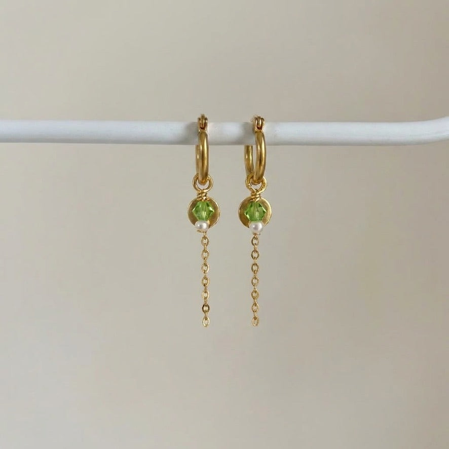 Minimal Stone Drops - Sea Green