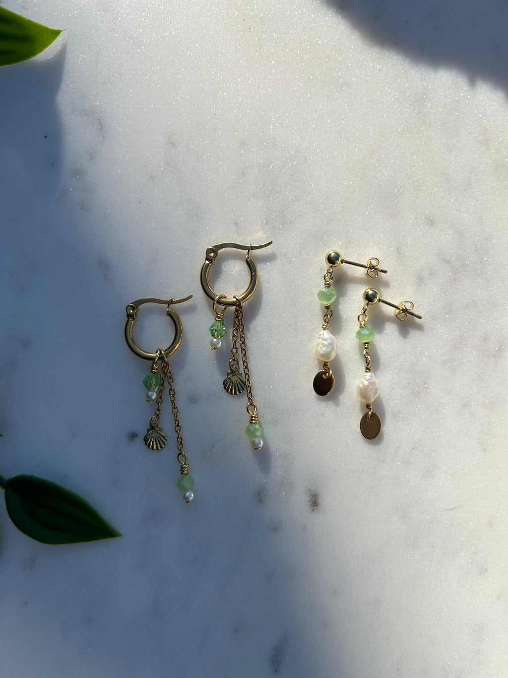 Sea Green Dangles