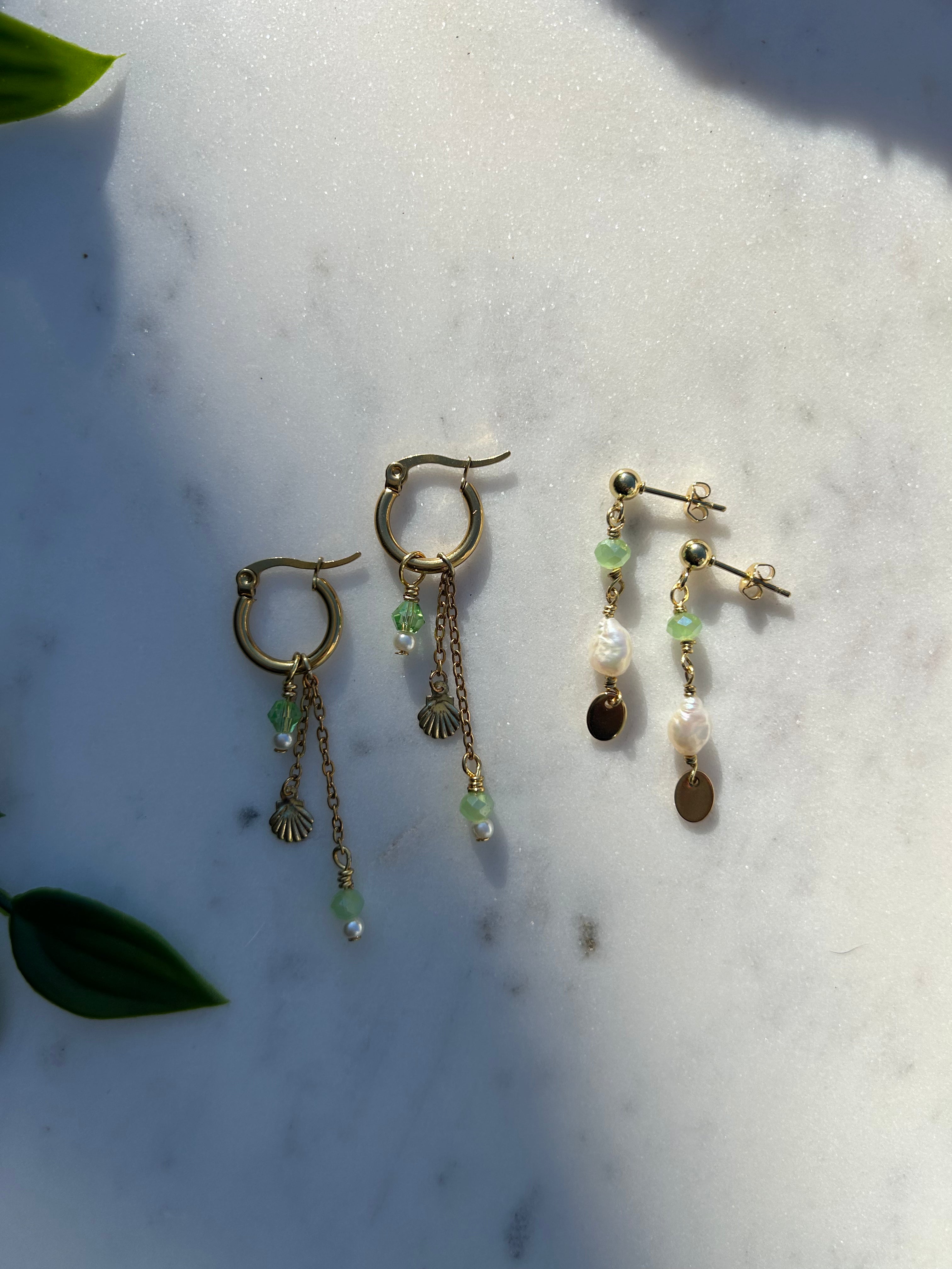 Sea Green Dangles