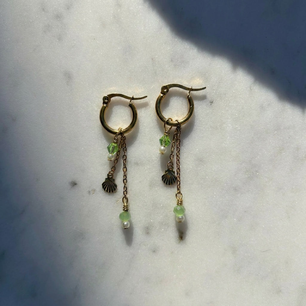 Sea Green Dangles