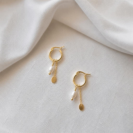 Classic Pearl Drops Gold