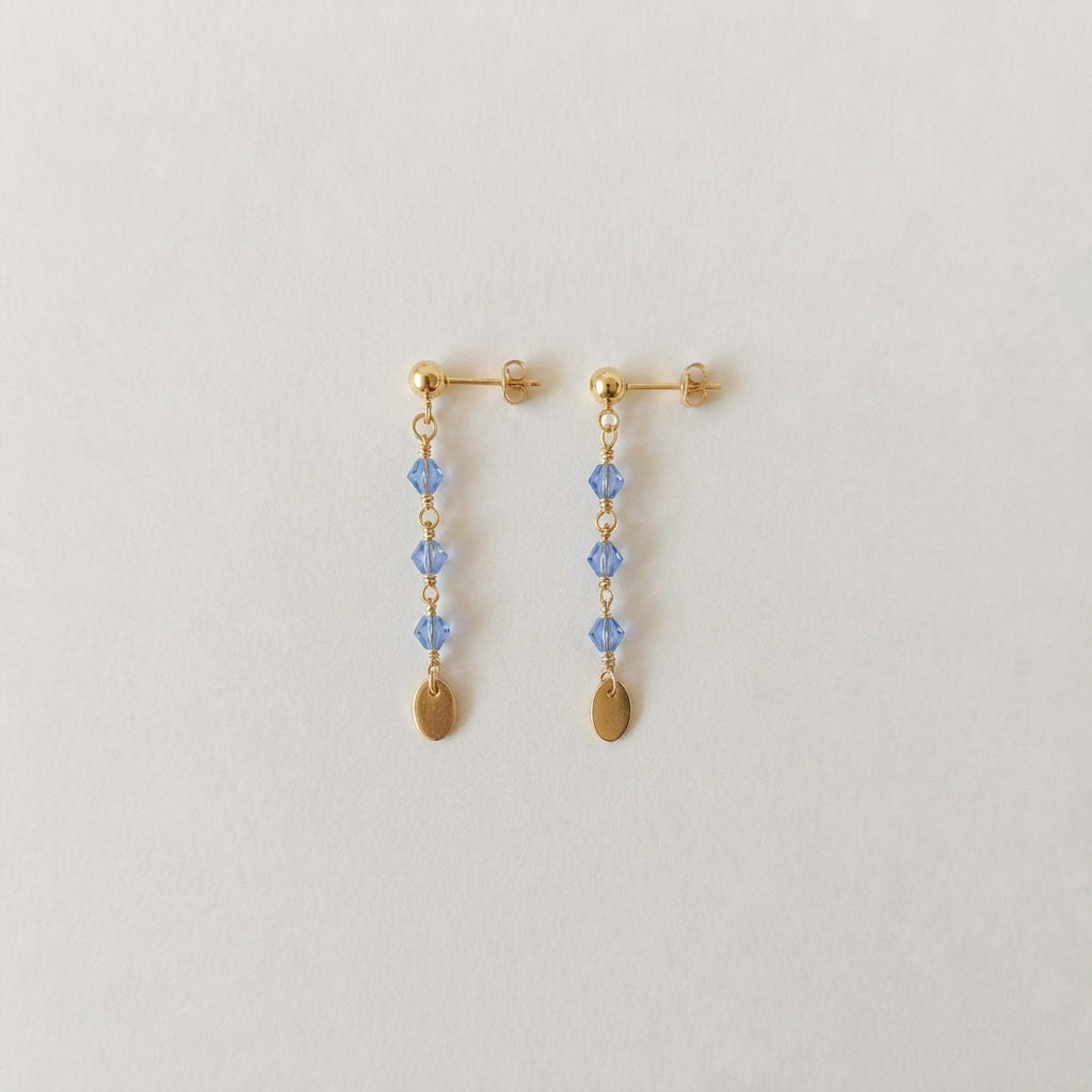 Maris Dangles Gold - Rose
